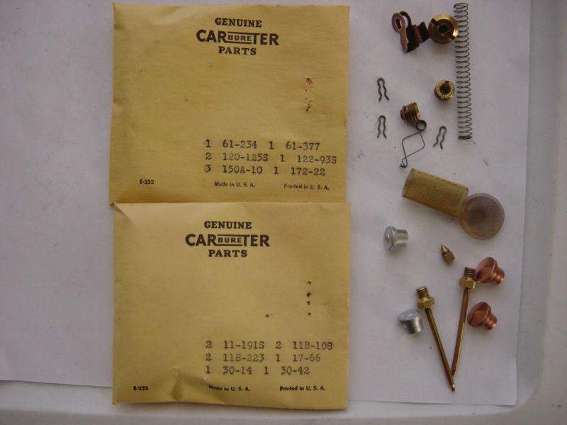 Carburetor Repair Kit For 1949 FRAZER with a Carter WCD Carb# 723S, US $24.95, image 4