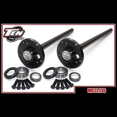 Ten factory mg22135 rear jeep axle shafts  4140 chromoly dana 44 -  tenmg22135