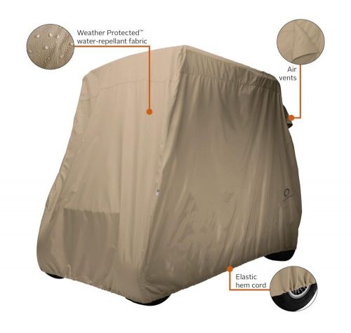Classic Accessories Short Roof (60”) 2-Person Golf Car Cover, US $32.99, image 2