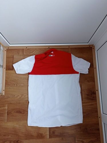 Ducati corse racing team diadora motorcycle button front shirt men's m medium