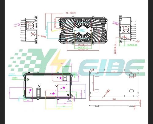 YILEIDE E800W Seris 48V15A Golf cart Battery Charger with 3-pin Round Plug, US $59.99, image 3
