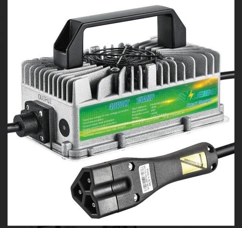 YILEIDE E800W Seris 48V15A Golf cart Battery Charger with 3-pin Round Plug, US $59.99, image 6