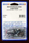 Sea dog 221930-1 stainless steel/zinc cam lock new