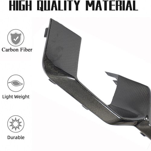 For BMW X4M F98 LCI 2022UP REAL CARBON Rear Bumper Diffuser Lip Spoiler Body Kit, US $499.00, image 10