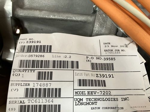 New Danfoss UQM SPM250-130-2 Motor Eaton EEV-7202 Transmission HD-220 Controller, US $15,000.00, image 4