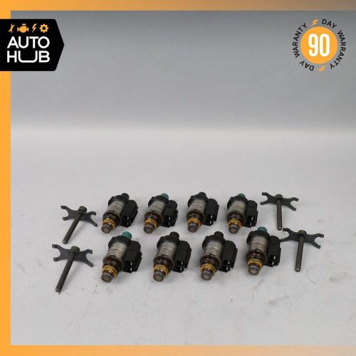 Mercedes s500 cl550 722.9 transmission solenoid valve blue &amp; black caps set of 8