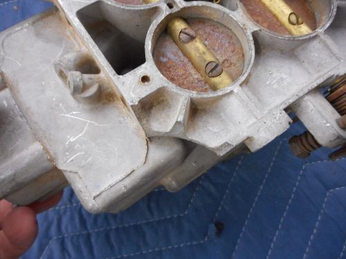1964 65 Ford Galaxie 352 390 FE Autolite 4100 Carburetor C4AF-DJ 1.12V DAMAGED, US $30.00, image 4