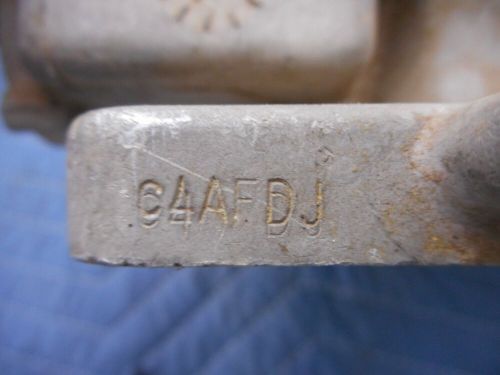 1964 65 Ford Galaxie 352 390 FE Autolite 4100 Carburetor C4AF-DJ 1.12V DAMAGED, US $30.00, image 5