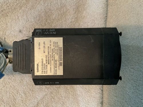 Garmin gi 106a vor/loc/gs indicator p/n 013-00049-01