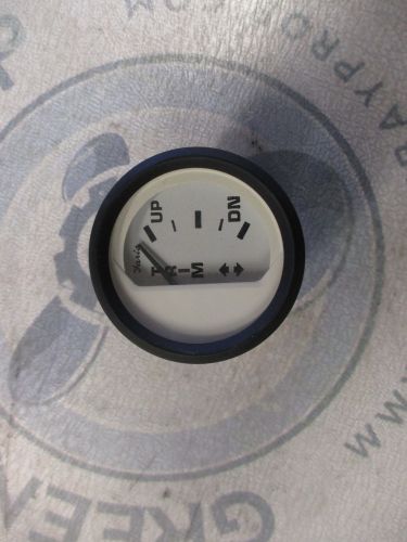 GP9708E Faria White & Black 2" Trim Gauge Marine Boat, US $24.99, image 3