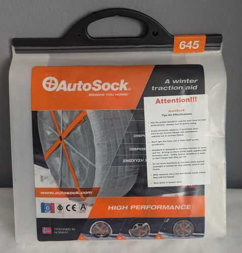 AUTOSOCK Traction Aid Size-645 Tire Chain Alternative Easy To Install (pair), US $90.00, image 5