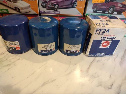 LOT OF 4 NOS VINTAGE 1950 - 1980 AC DELCO PF 24 GM OIL FILTERS, US $20.00, image 3