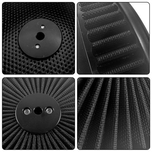 9''X2'' Air Filter + 1000CFM 4150 Carburetor Throttle Body 1.75" Core 4 Barrel, US $172.90, image 4