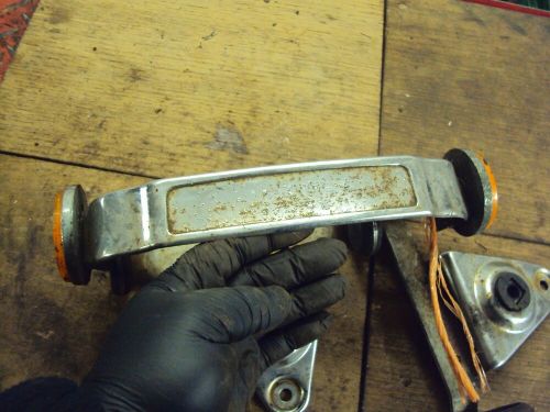 Honda ? motorbike headlight mounting brackets yoke fork covers trims