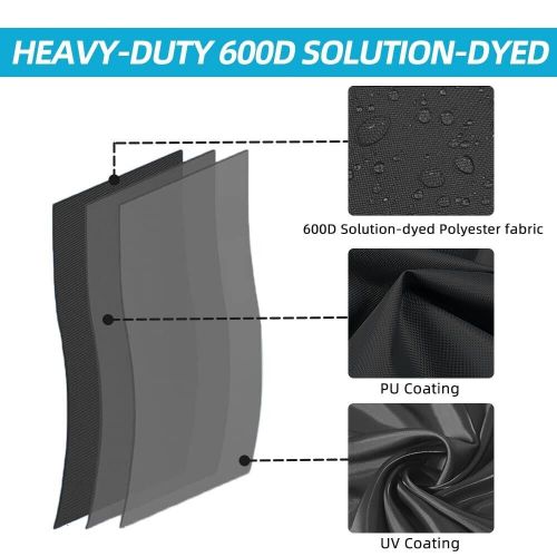 Heavy duty snowmobile storage cover up to 115" fit polaris, yamaha, ski doo