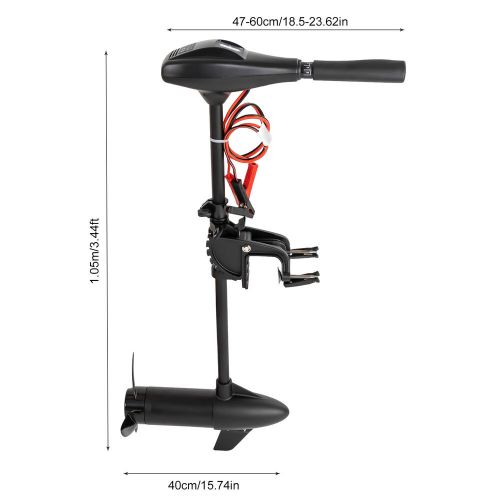 12V 58LB Thrust Electric Trolling Motor Outboard Engine Fishing Boat Brush Motor, US $137.70, image 3