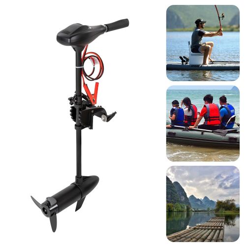 12V 58LB Thrust Electric Trolling Motor Outboard Engine Fishing Boat Brush Motor, US $137.70, image 6