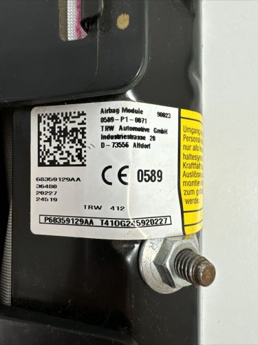 2019 2020 Dodge Caravan OEM Driver LH Lower Dash Mounted Knee Airbag Air Bag, US $160.00, image 6