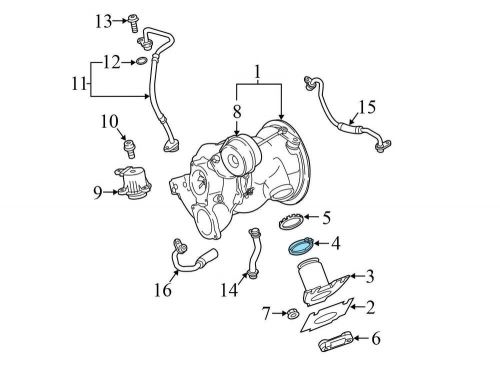 2018-2023 AUDI S5 SPORTBACK 3.0L - Turbo / Turbocharger Clamp 059253139D, US $16.99, image 2