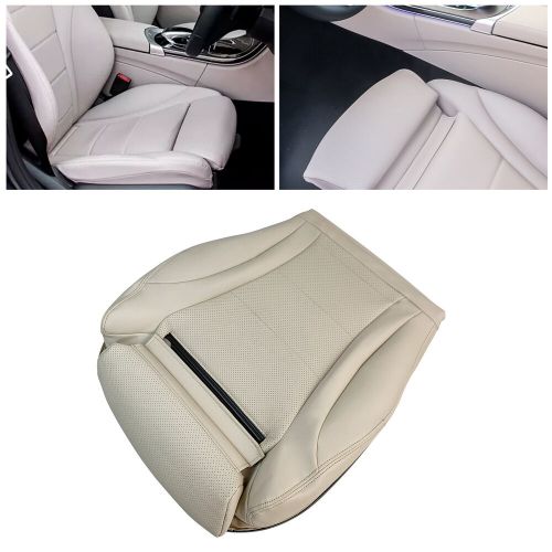For 2015-2021 Mercedes Benz C300 Driver Side Bottom Leather Seat Cover Tan, US $62.09, image 13