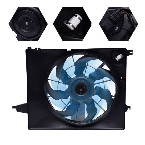 Radiator Cooling Fan For Hyundai Santa Fe 2010-12 Kia Sorento 2011-13 2.4L 3.5L, US $45.01, image 11