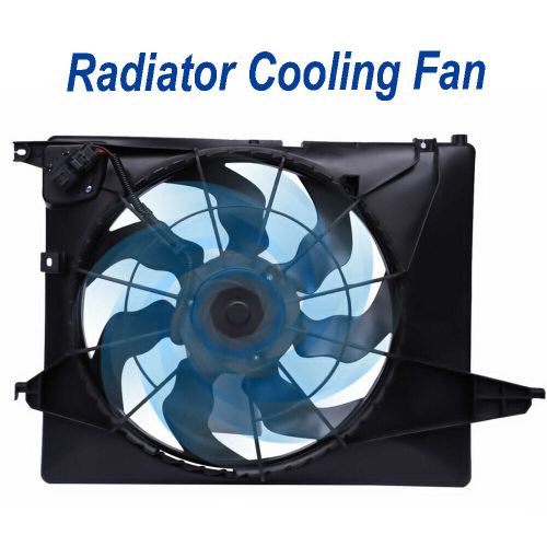 Radiator Cooling Fan For Hyundai Santa Fe 2010-12 Kia Sorento 2011-13 2.4L 3.5L, US $45.01, image 14