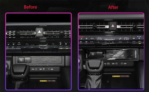 Cigar Lighter Panel Cover Plate Trim For Toyota Land Cruiser Prado J250 2024+, US $59.00, image 2