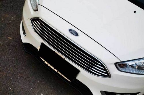 Chrome 1PC Grill Grille Front Upper Bumper Mesh Fit For Ford Focus ST RS 15-2018, US $273.64, image 7