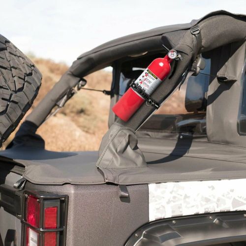 Car Roll Bar Fire Extinguisher Holder Mount Bracket Adjustable for Jeep Wrangler, US $39.89, image 9