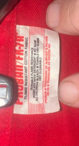 Leaf Safety Equipment Full Suit Mens Extra Large Red Proban FR-7A Fire Resistant, US $64.99, image 7