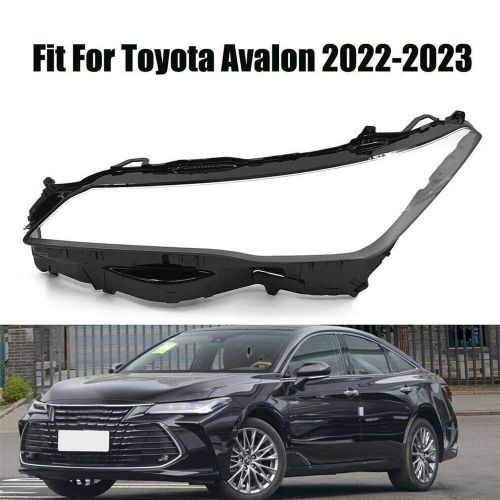 Fit for toyota avalon 2022-2023 headlight headlamp clear lens left cover 1pcs