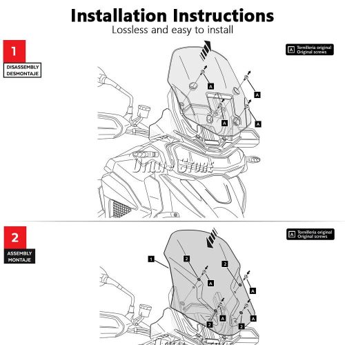 Motorcycle Windshield Windscreen For Tiger 1200 GT / GT Pro / Rally Pro 22-2024, US $191.00, image 14