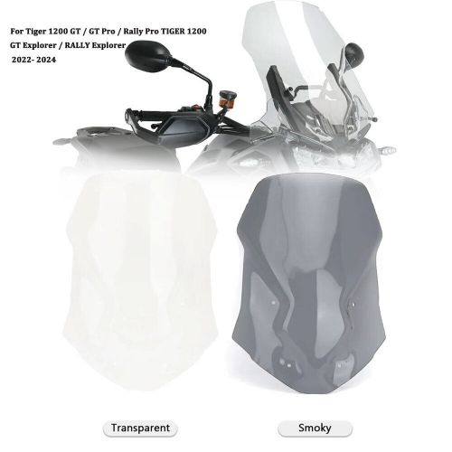 Motorcycle Windshield Windscreen For Tiger 1200 GT / GT Pro / Rally Pro 22-2024, US $191.00, image 15