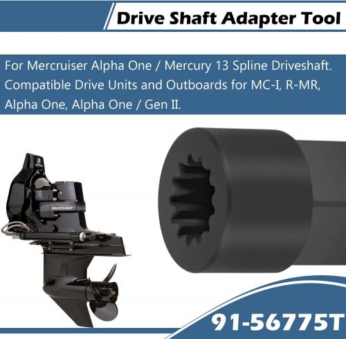Drive Shaft Adapter for Mercury Mercruiser Alpha One 90220 18-9854 91-56775T, US $22.50, image 6