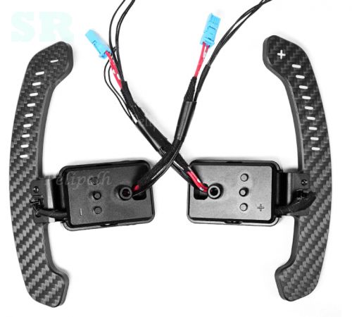 For BMW 2-3-4-5-6-7 Series W/LED Magnetic attraction Real Carbon Shift Paddles, US $351.68, image 9