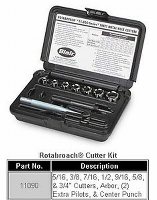 Blair 11090 Rotobroach Cutter Kit Hole Saw Kit , US $68.89, image 2