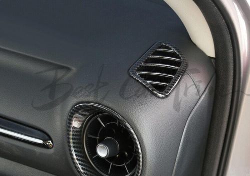 Carbon Fiber Dashboard Upper Air Outlet Vent Cover For Kia Forte K3 2019-2023, US $24.69, image 3