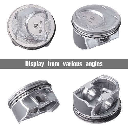 4 SET CONNECTING ROD PISTON FIT FOR 11-19 HYUNDAI SONATA KIA SORENTO OPTIMA 2.4L, US $125.25, image 15