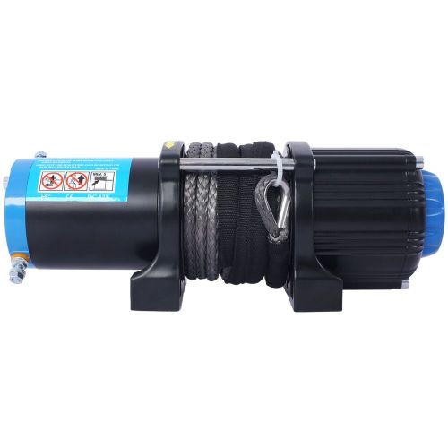 4500 lb Winch ATV UTV Electric Winch,12V Waterproof Winch Synthetic Rope Trailer, US $195.99, image 9