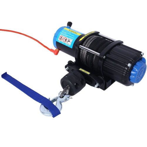 4500 lb Winch ATV UTV Electric Winch,12V Waterproof Winch Synthetic Rope Trailer, US $195.99, image 14