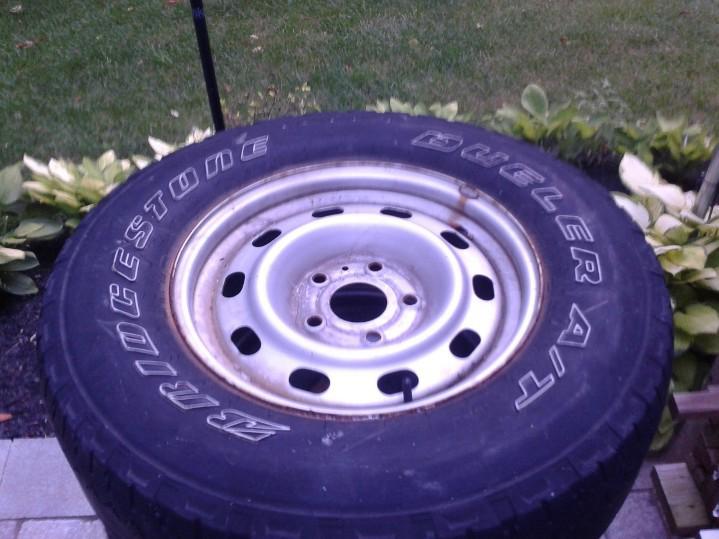 Buy Dodge Chrysler 17 Wheel with Tires - RAM P265/70R17 in Frederick