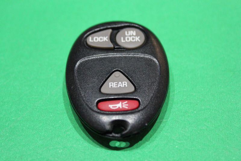 Oem genuine gm  pontiac 01-05 aztec keyless remote 4 button transmitter