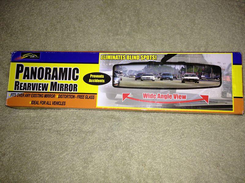 Panoramic rearview mirror 