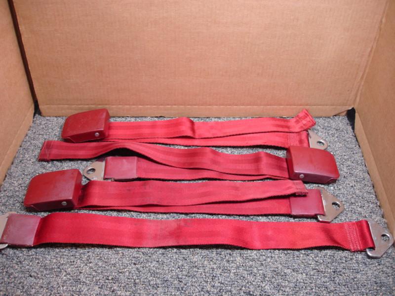 1964 1965 1966 ford mustang gt seatbelt seat belts standard interior original