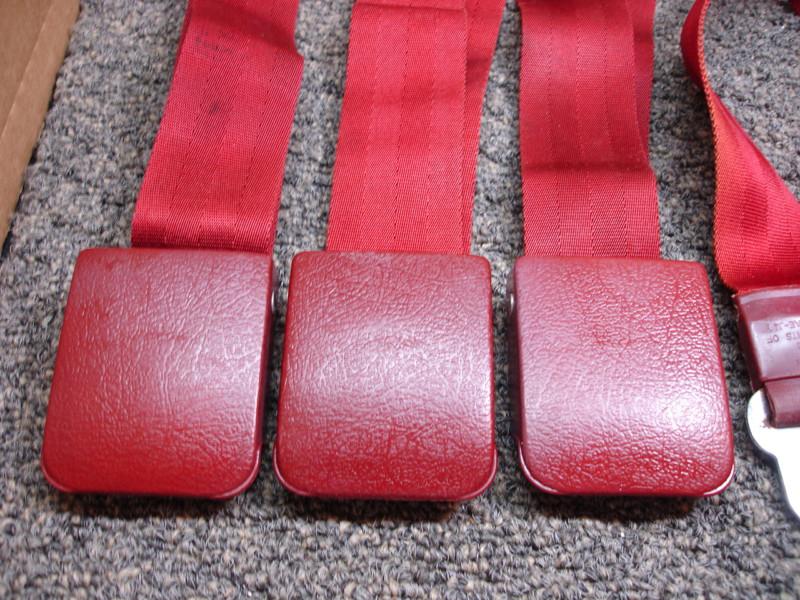 1964 1965 1966 Ford Mustang GT Seatbelt Seat Belts Standard Interior Original, US $19.66, image 3