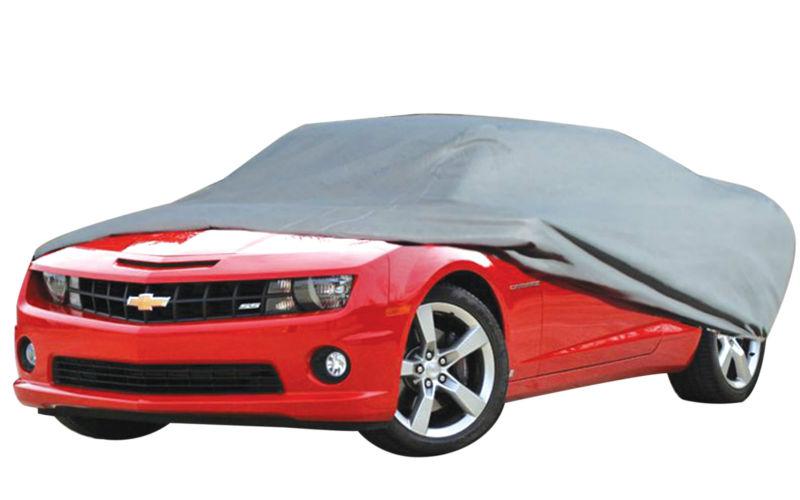 2010-2013 chevy camaro gray 4 layer breathable water resistant car cover 1400