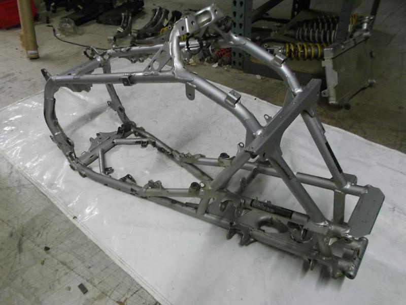 2007 honda trx450r used frame chassis silver stock excellent condition #1