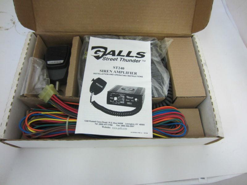 Galls street thunder st240, new in box
