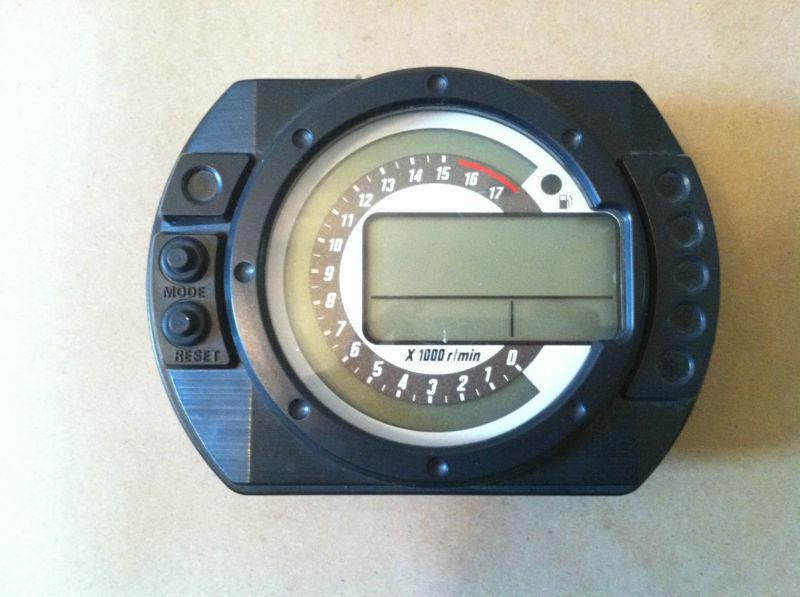 05 06 2005 2006 kawasaki zx-6r zx 6r 636 gauge cluster speedo tach miles unknown