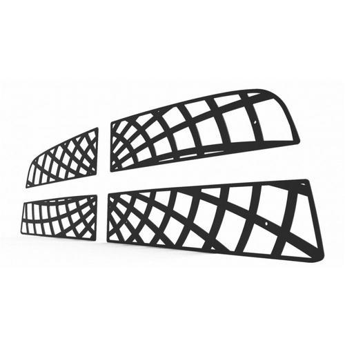 Dodge Ram 09-12 Spider Web Black Powdercoat Truck Grill Insert Add-On Cover Trim, US $114.95, image 2